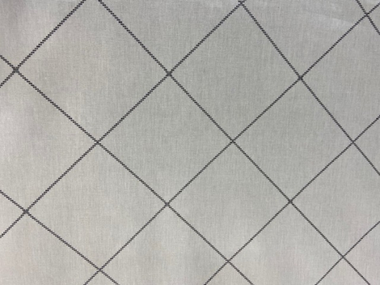 Tissu vinyle carrés beige