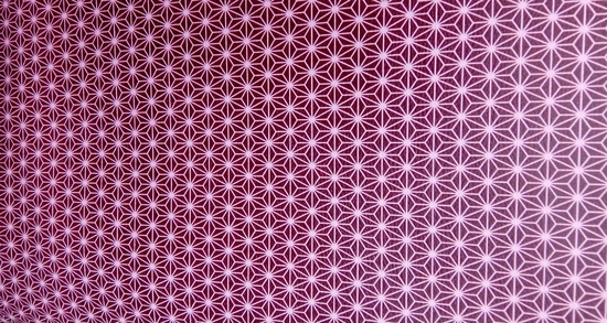 Tissu simili cuir géométrique rose, violet